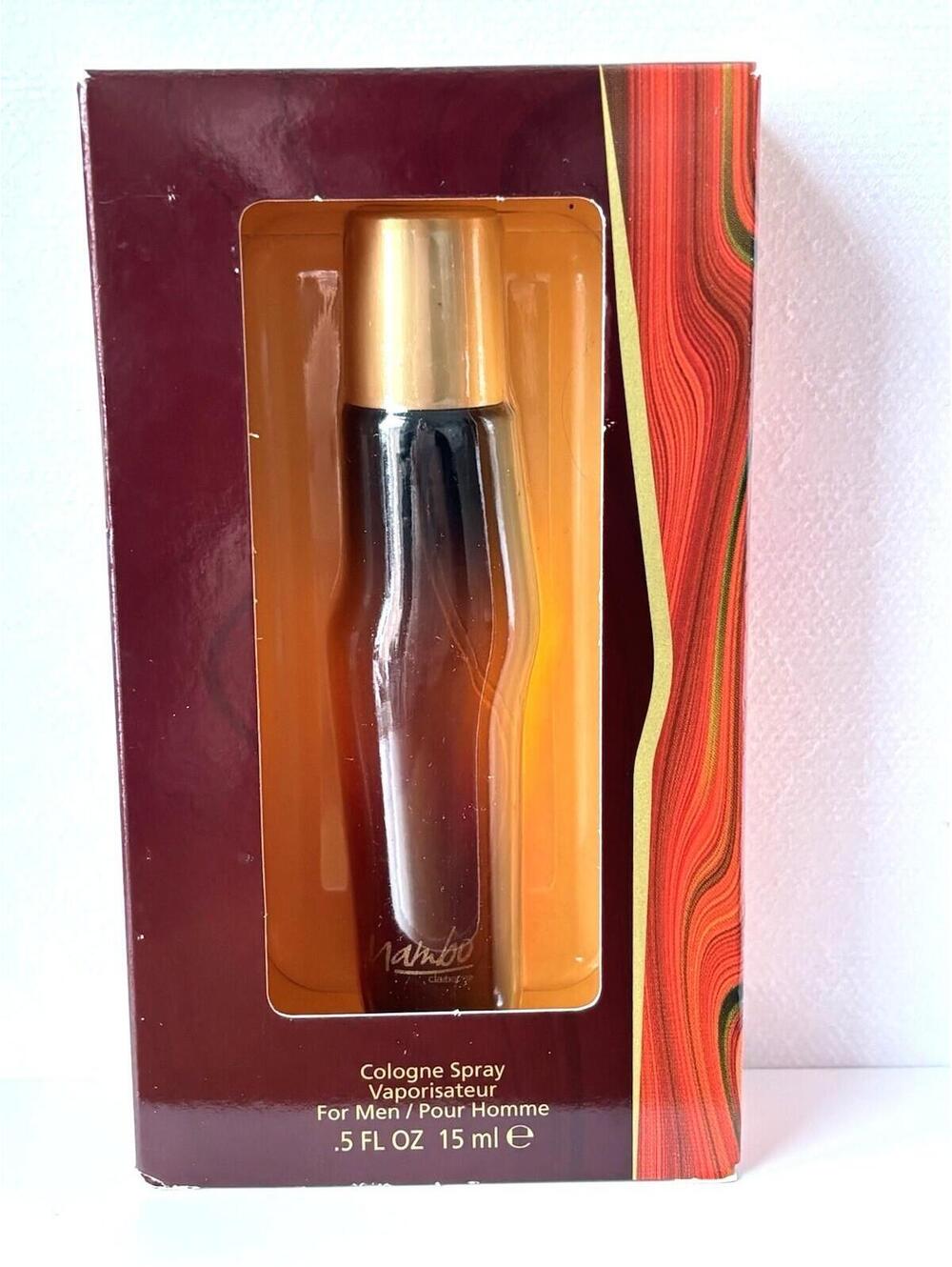 Mambo Liz Claiborne Eau De Cologne Spray 15ml Men’s Travel Size Fresh Scent NEW